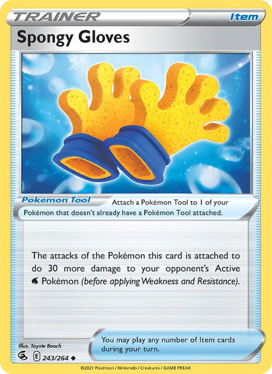 Spongy Gloves 243 Fusion Strike Pokesingles