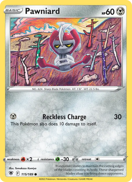 Pawniard 115 Astral Radiance Pokesingles