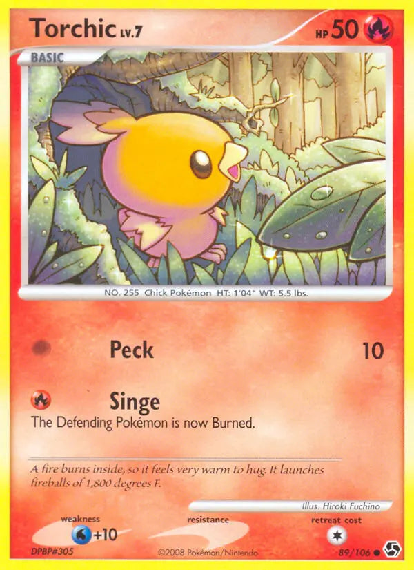 Torchic 89 Great Encounters Pokesingles