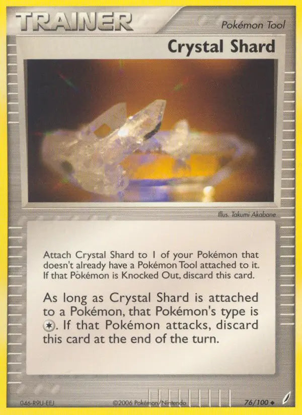 Crystal Shard 76 Crystal Guardians Pokesingles