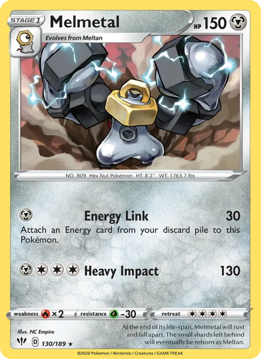 Melmetal 130 Darkness Ablaze Pokesingles