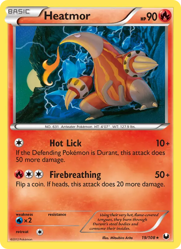 Heatmor 19 Dark Explorers Pokesingles