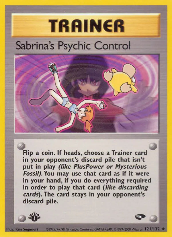 Sabrina's Psychic Control 121 Gym Challenge Pokesingles
