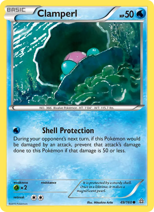 Clamperl 49 Primal Clash Pokesingles