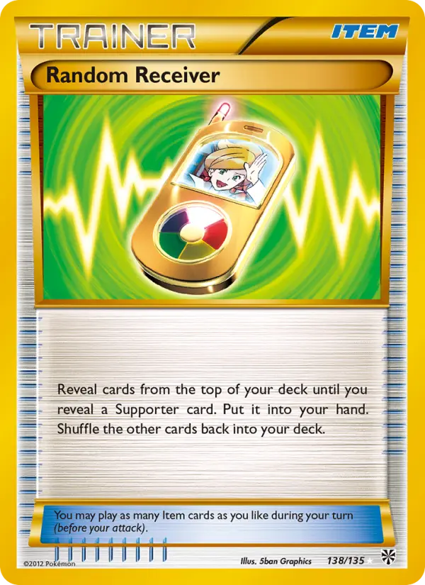 Random Receiver 138 Plasma Storm Pokesingles