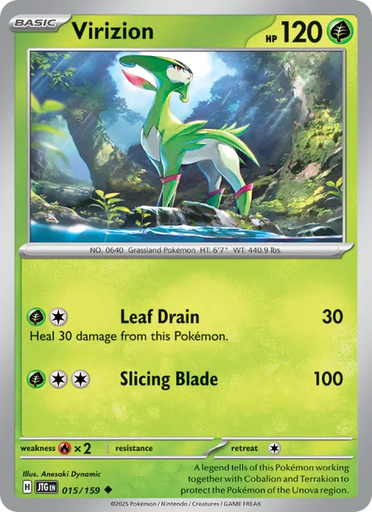 Virizion 15 Journey Together Pokesingles