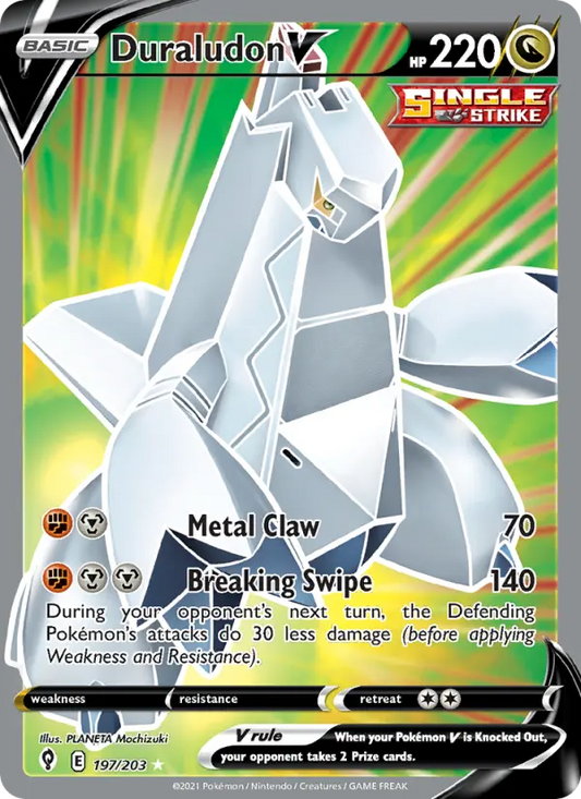 Duraludon V 197 Evolving Skies Pokesingles