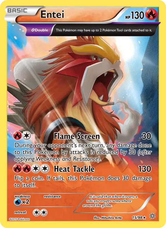Entei 15 Ancient Origins Pokesingles