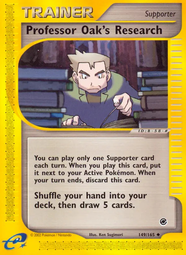 Professor Oak's Research 149 Expedition Base Set Pokesingles