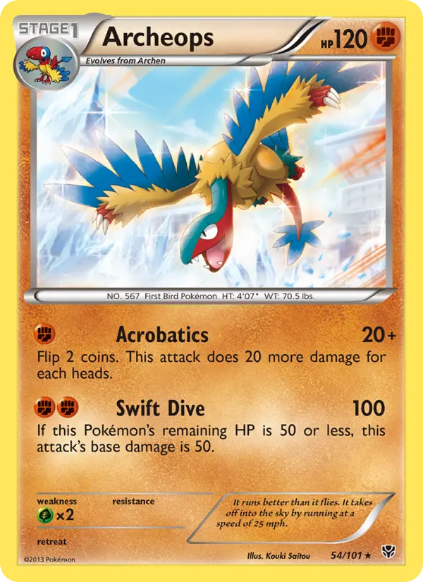 Archeops 54 Plasma Blast Pokesingles
