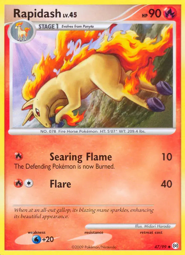 Rapidash 47 Arceus Pokesingles