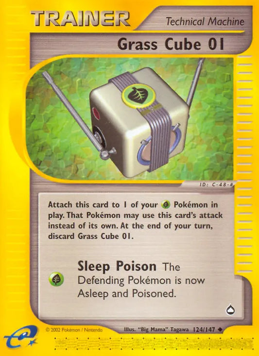 Grass Cube 01 124 Aquapolis Pokesingles