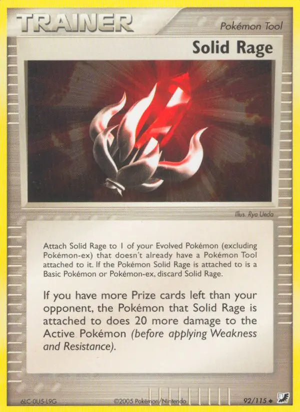 Solid Rage 92 Unseen Forces Pokesingles