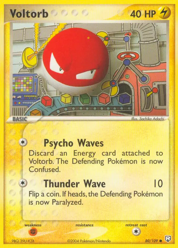 Voltorb 80 Team Rocket Returns Pokesingles