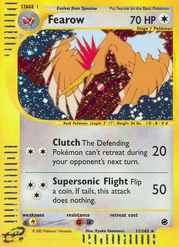 Fearow 11 Expedition Base Set Pokesingles
