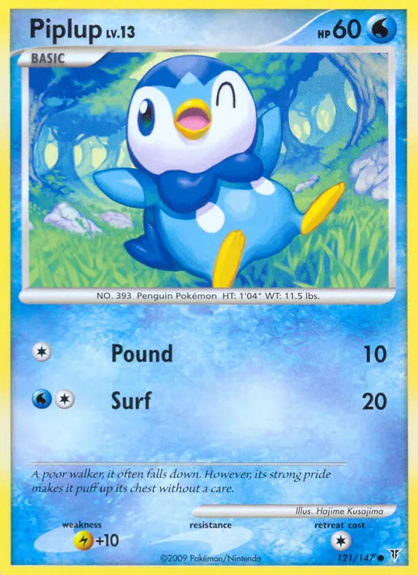 Piplup 121 Supreme Victors Pokesingles