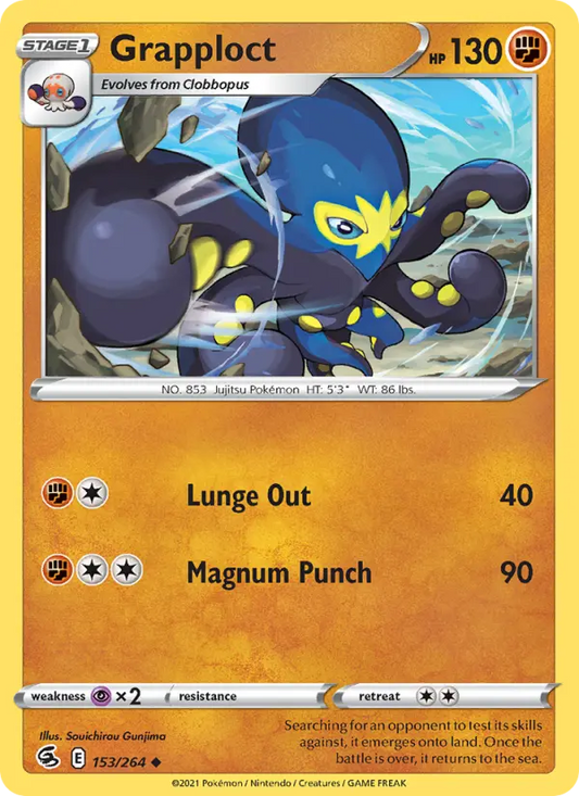 Grapploct 153 Fusion Strike Pokesingles