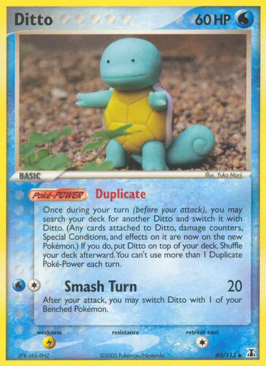 Ditto 40 Delta Species Pokesingles