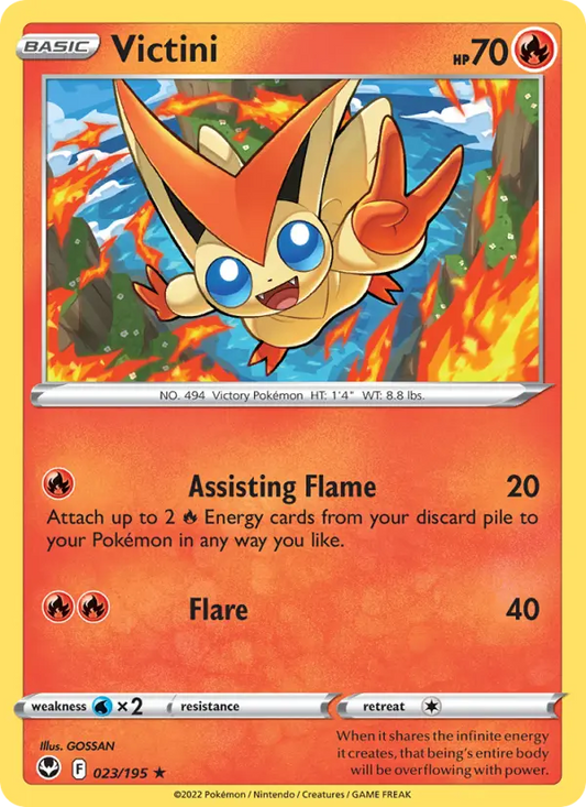 Victini 23 Silver Tempest Pokesingles
