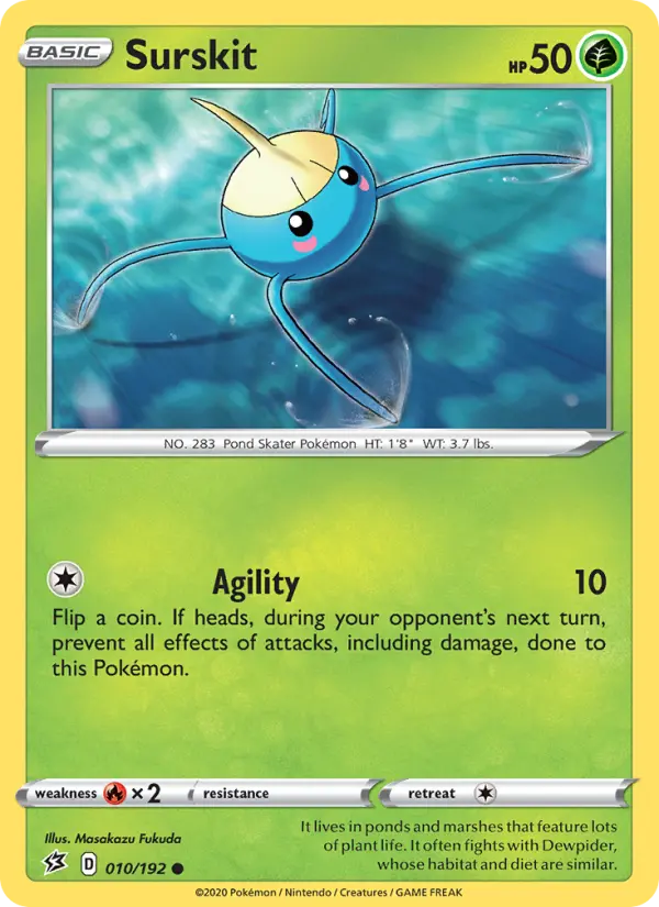 Surskit 10 Rebel Clash Pokesingles