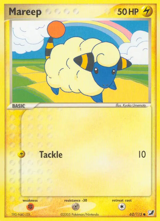 Mareep 62 Unseen Forces Pokesingles