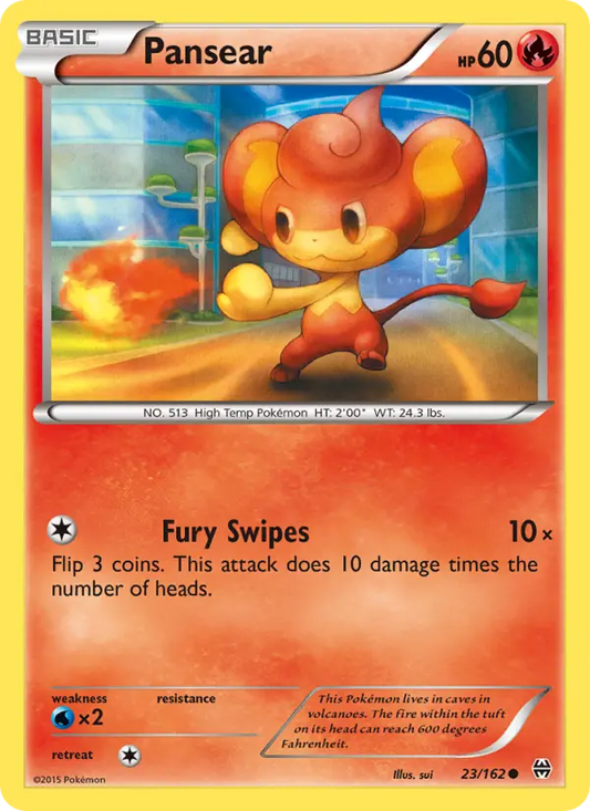 Pansear 23 BREAKthrough Pokesingles