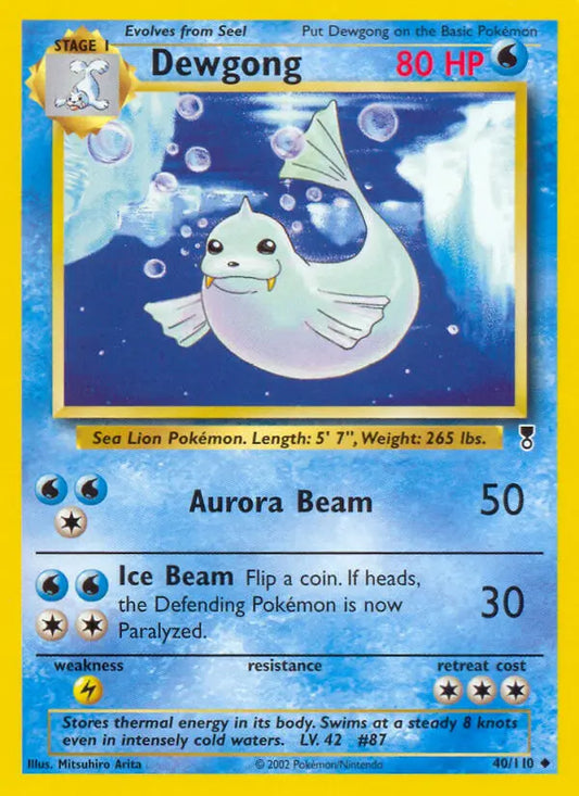 Dewgong 40 Legendary Collection Pokesingles