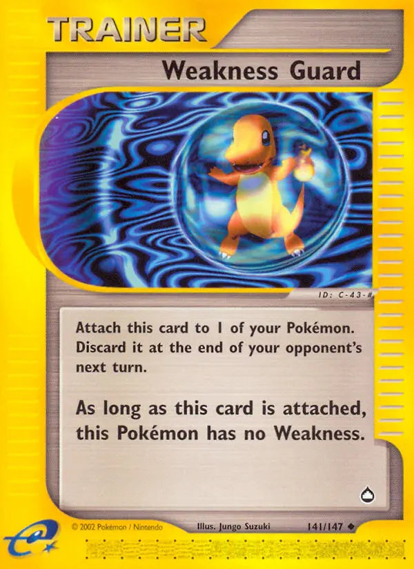 Weakness Guard 141 Aquapolis Pokesingles