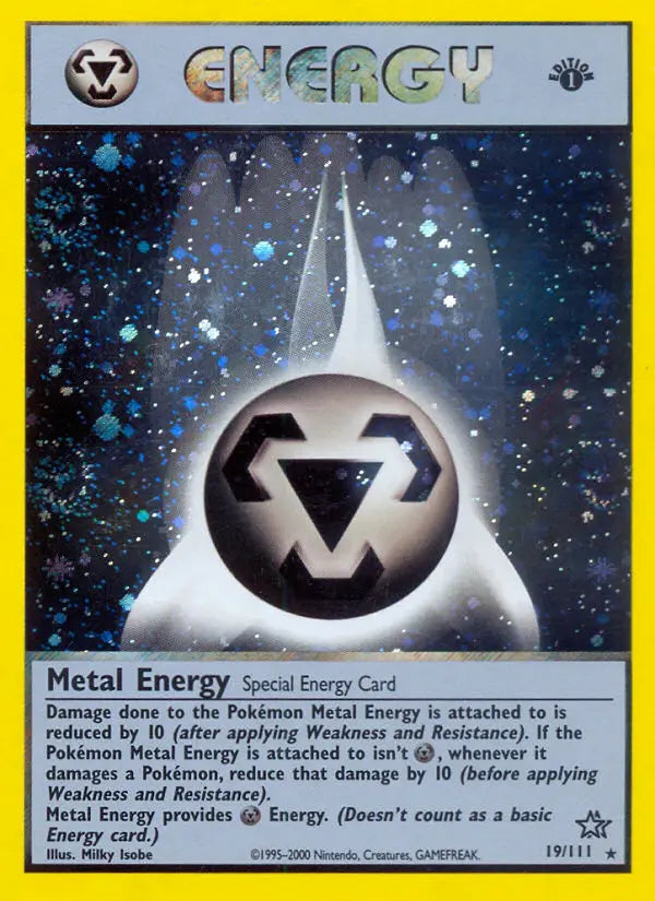 Metal Energy 19 Neo Genesis Pokesingles