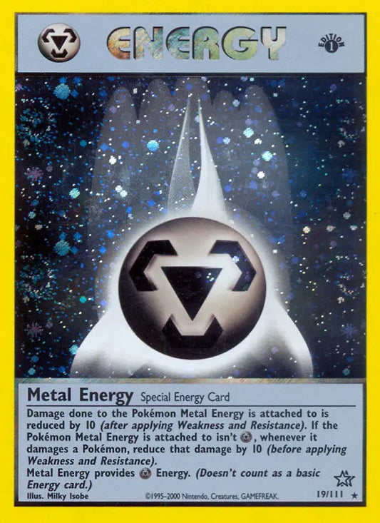 Metal Energy 19 Neo Genesis Pokesingles