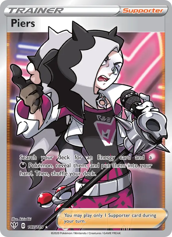 Piers 187 Darkness Ablaze Pokesingles