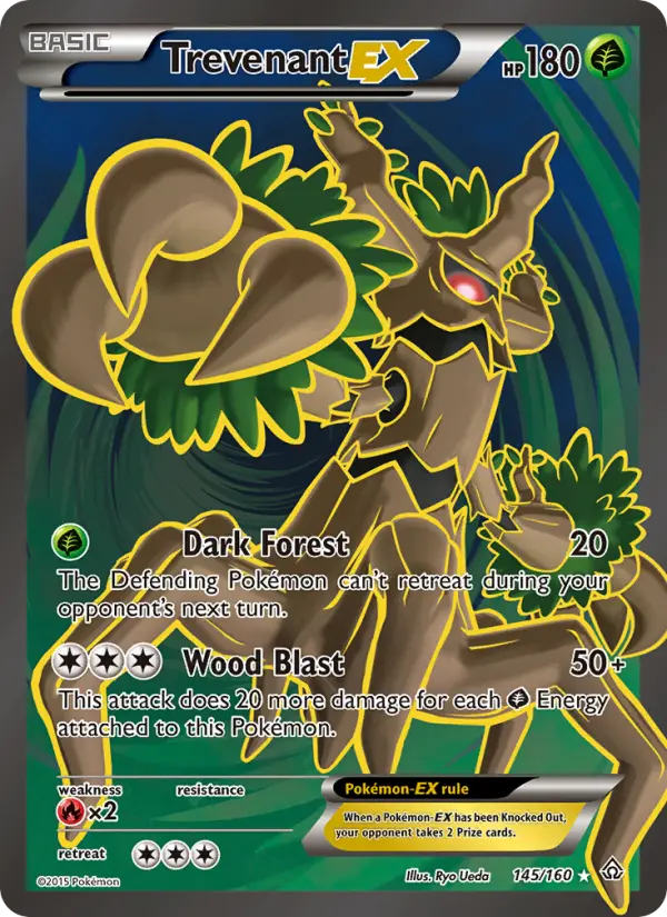 Trevenant EX 145 Primal Clash Pokesingles
