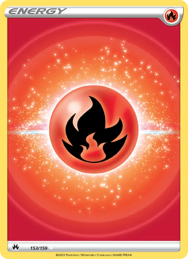 Fire Energy 153 Crown Zenith Pokesingles