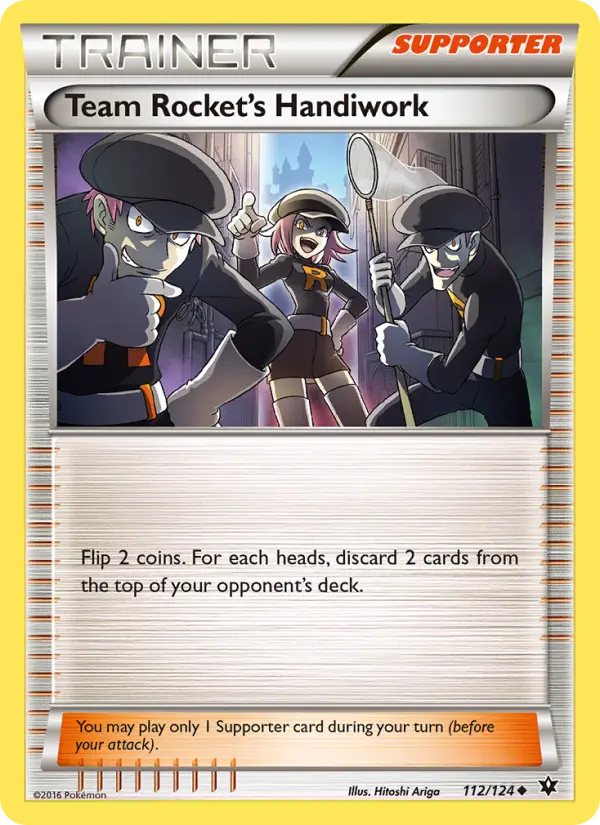 Team Rocket's Handiwork 112 Fates Collide Pokesingles
