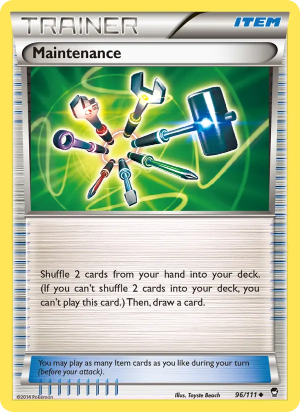 Maintenance 96 Furious Fists Pokesingles