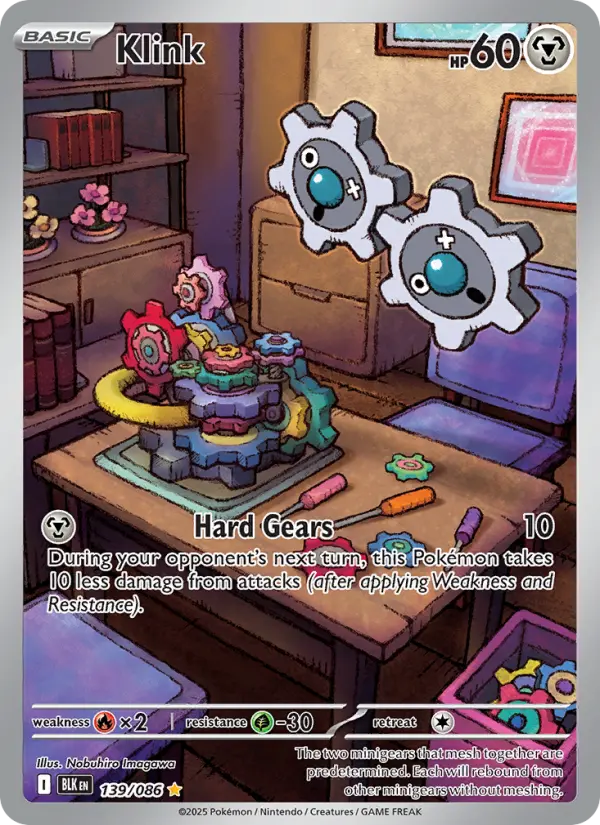 Klink 139 Black Bolt Pokesingles