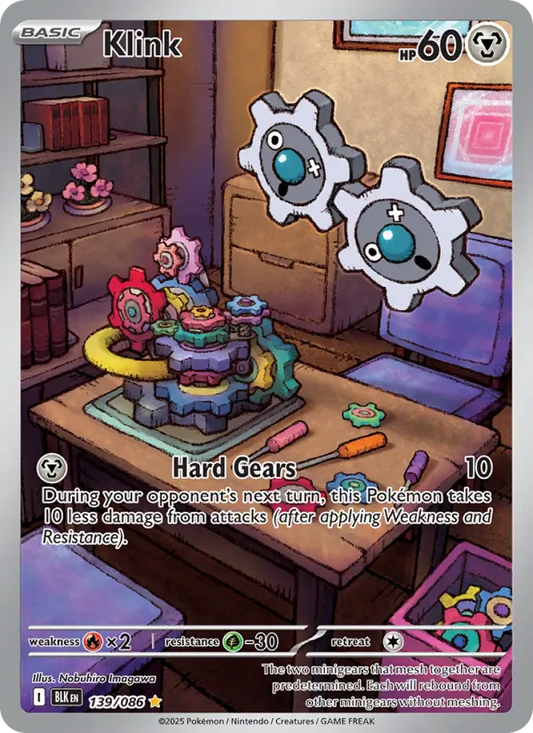 Klink 139 Black Bolt Pokesingles