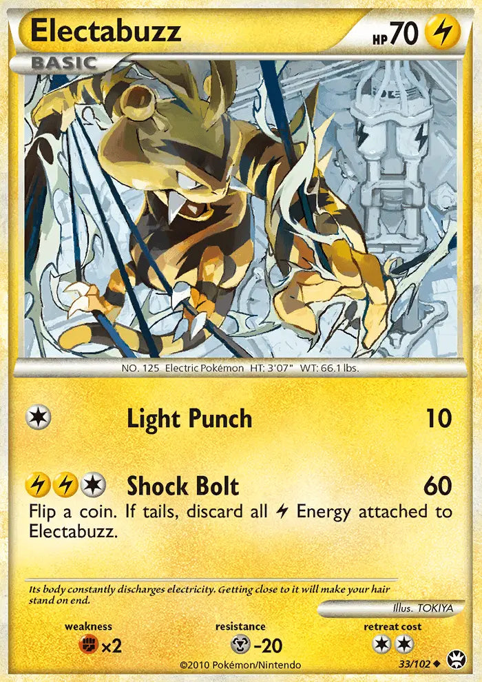 Electabuzz 33 Triumphant Pokesingles