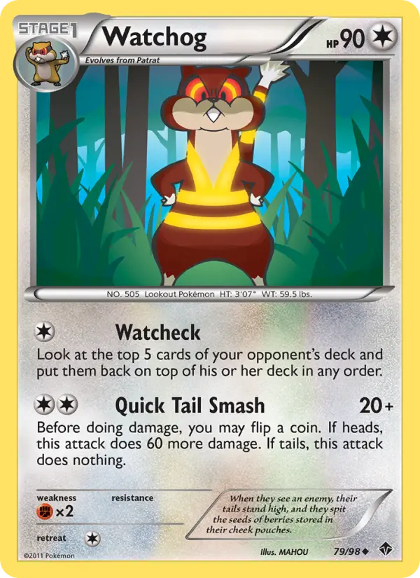 Watchog 79 Emerging Powers Pokesingles