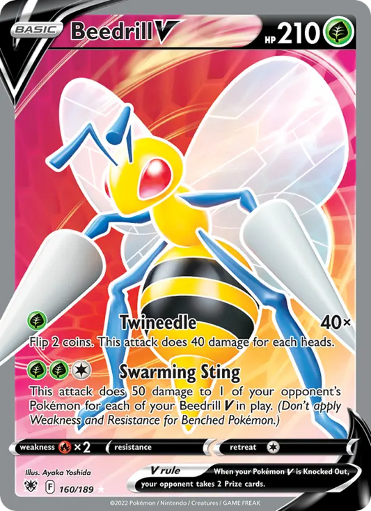Beedrill V 160 Astral Radiance Pokesingles