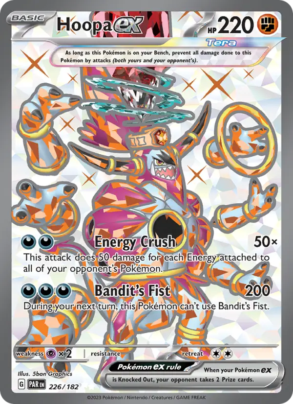 Hoopa ex 226 Paradox Rift Pokesingles