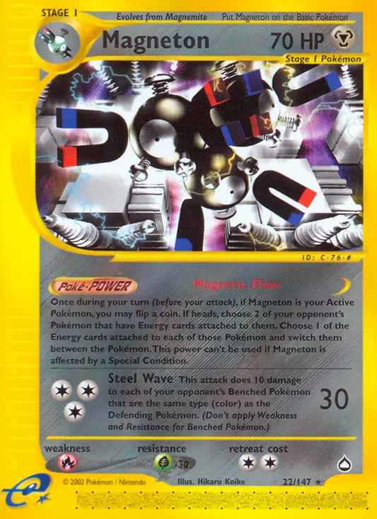 Magneton 22 Aquapolis Pokesingles