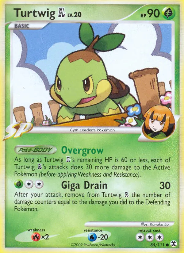 Turtwig GL 85 Rising Rivals Pokesingles