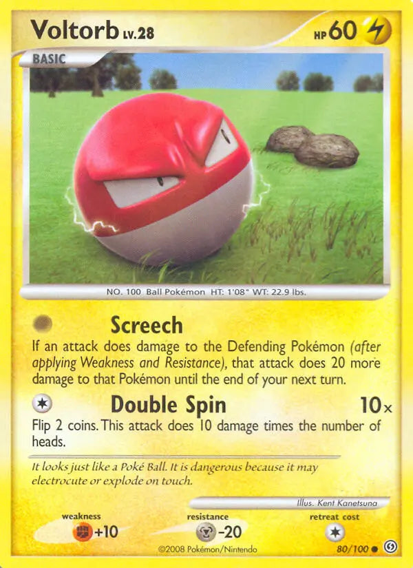 Voltorb 80 Stormfront Pokesingles