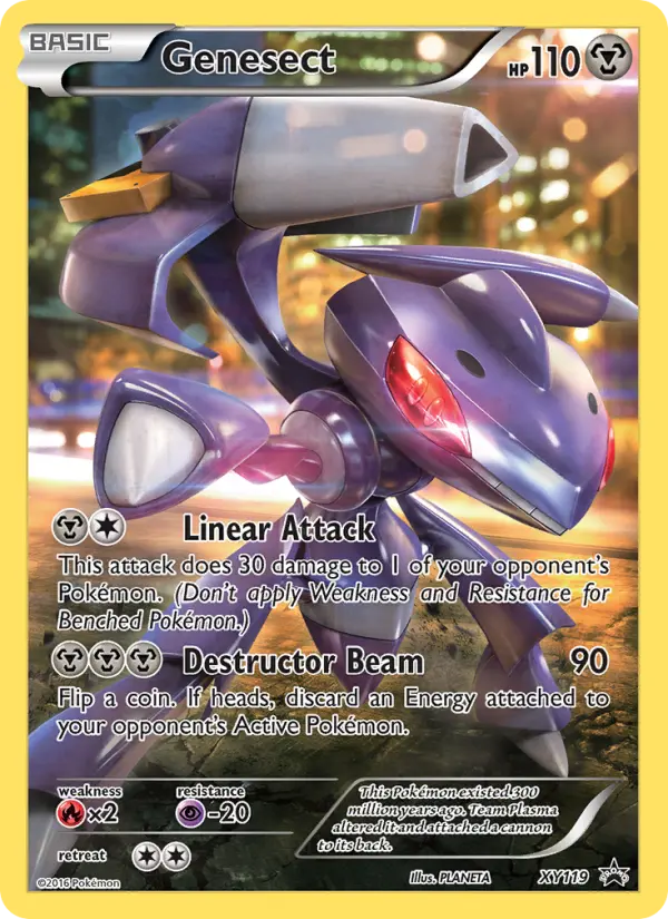 Genesect XY119 XY Black Star Promos Pokesingles
