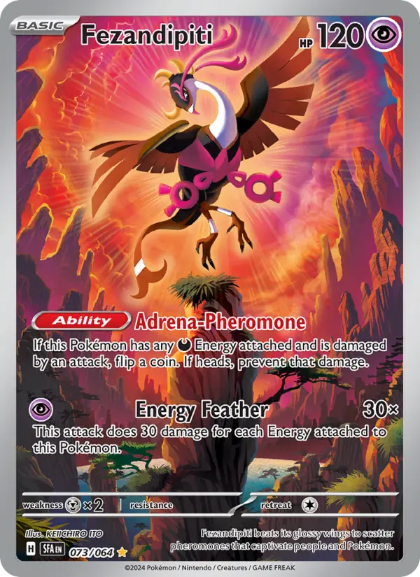 Fezandipiti 73 Shrouded Fable Pokesingles