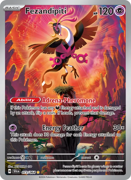 Fezandipiti 73 Shrouded Fable Pokesingles