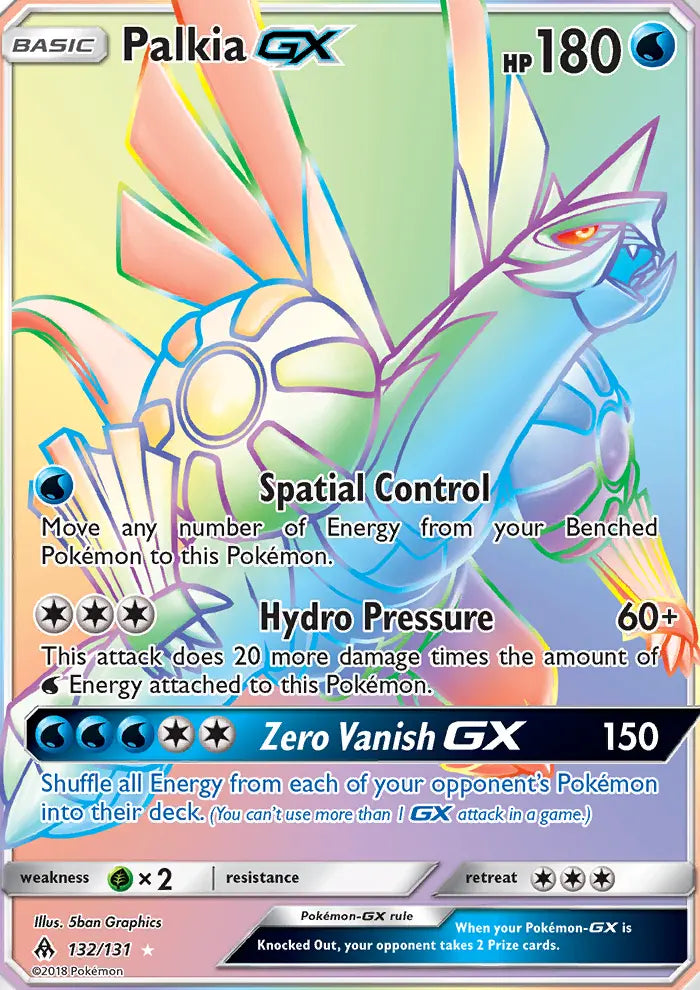 Palkia GX 132 Forbidden Light Pokesingles