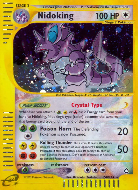 Nidoking 150 Aquapolis Pokesingles