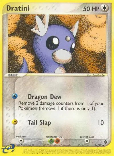 Dratini 26 Dragon Pokesingles